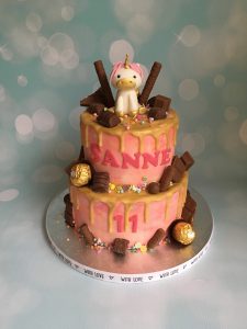 Unicorn dripcake